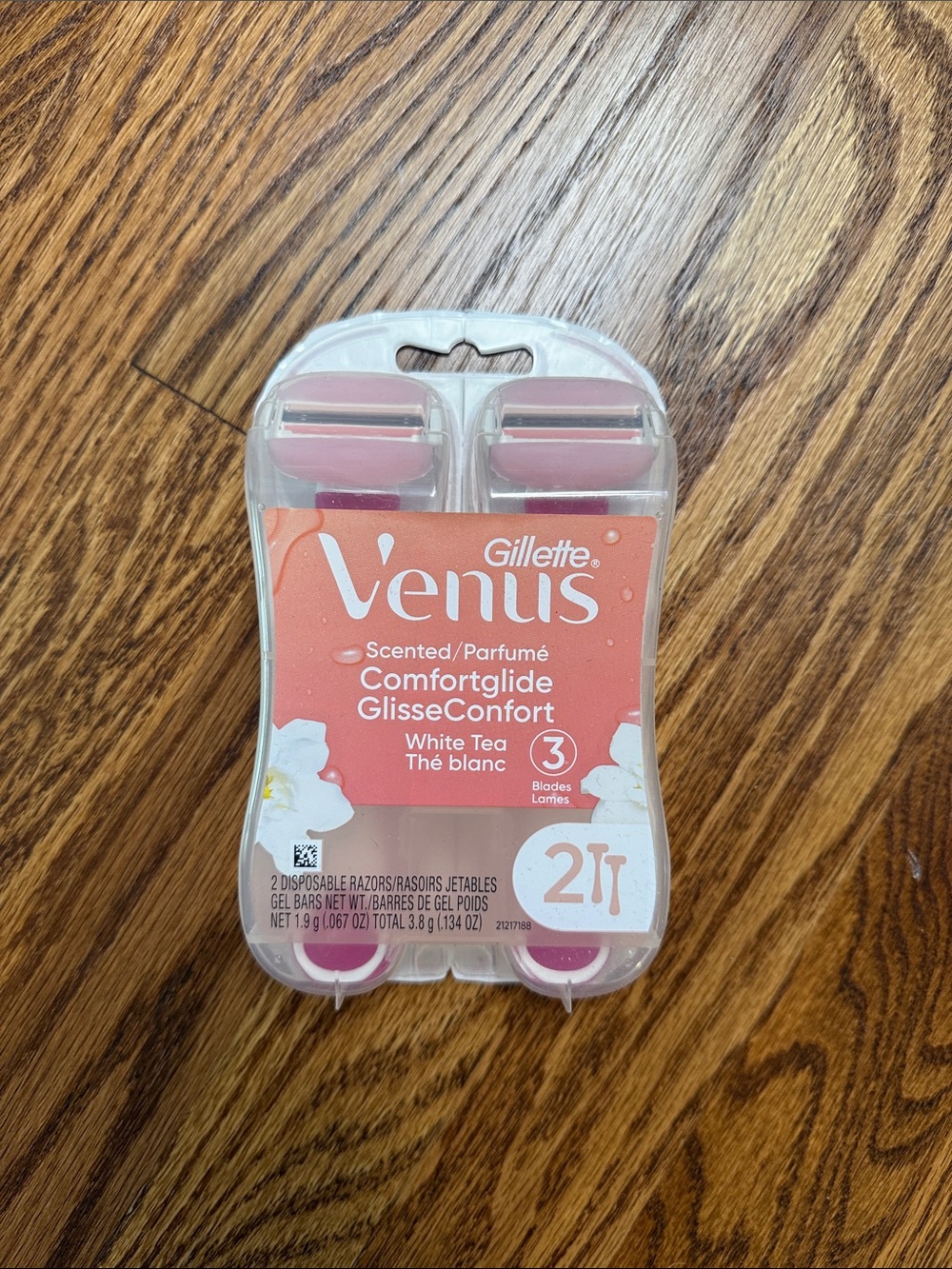 Gillette Venus Comfortglide Disposable Razors - Pink (2 Pack)